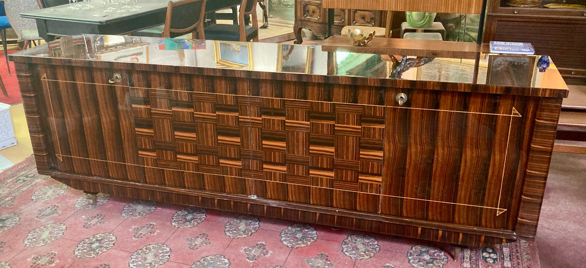 1950s Sideboard - Macassar Ebony