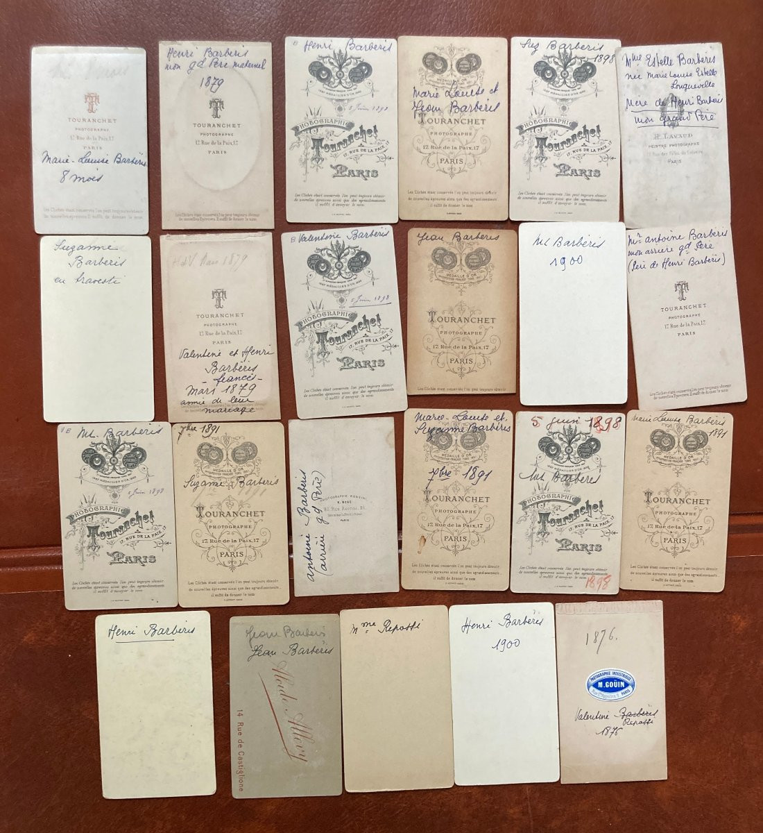 Barbéris Family - Repossi - 50 19th Century Photos -photo-3