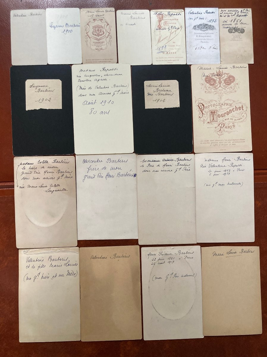 Barbéris Family - Repossi - 50 19th Century Photos -photo-2