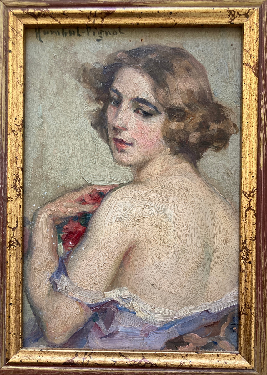 Portrait de femme - Humbert Vignol