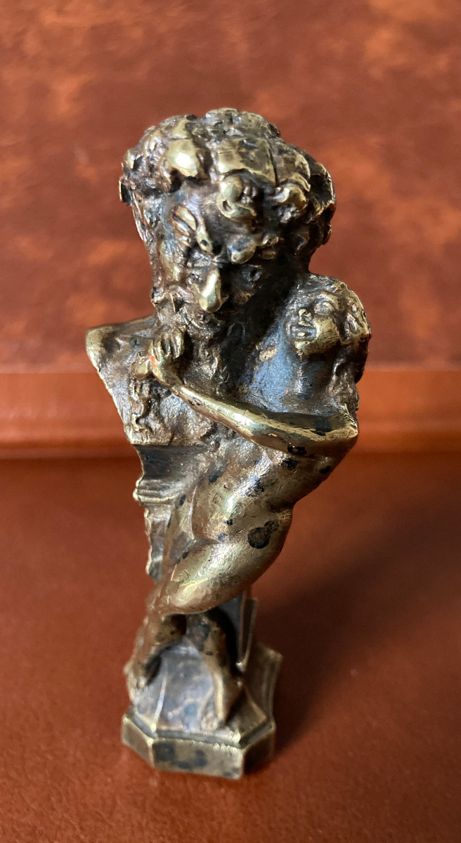 Sealing Seal - Bronze Seal - Pluto & Persephone (?) - Nymph & Faun 