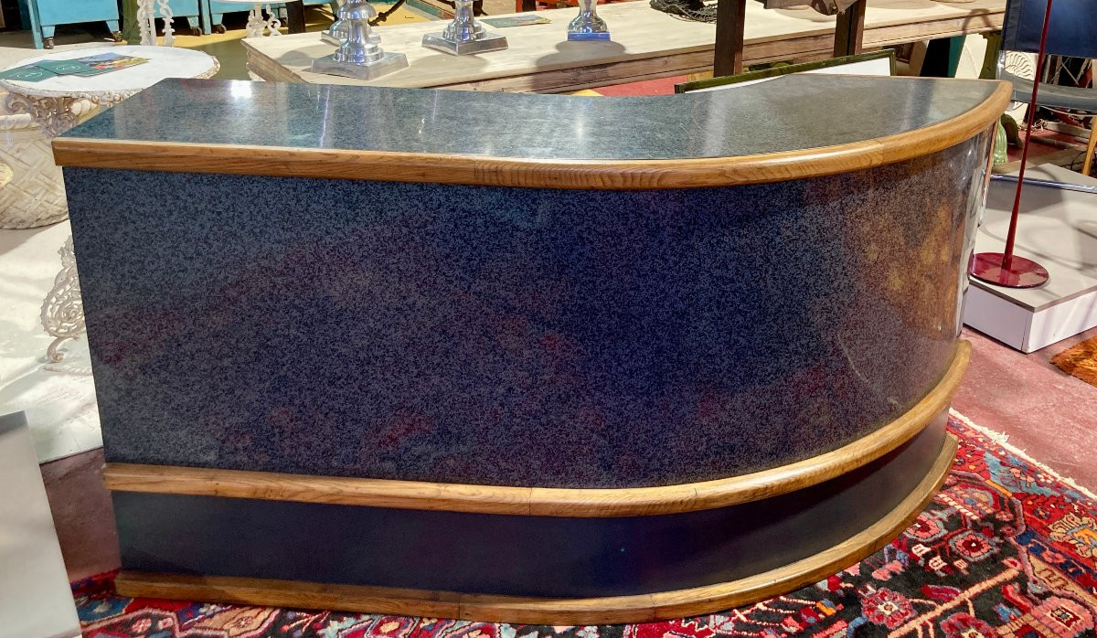 Comptoir de bar - banque années 70 -photo-2