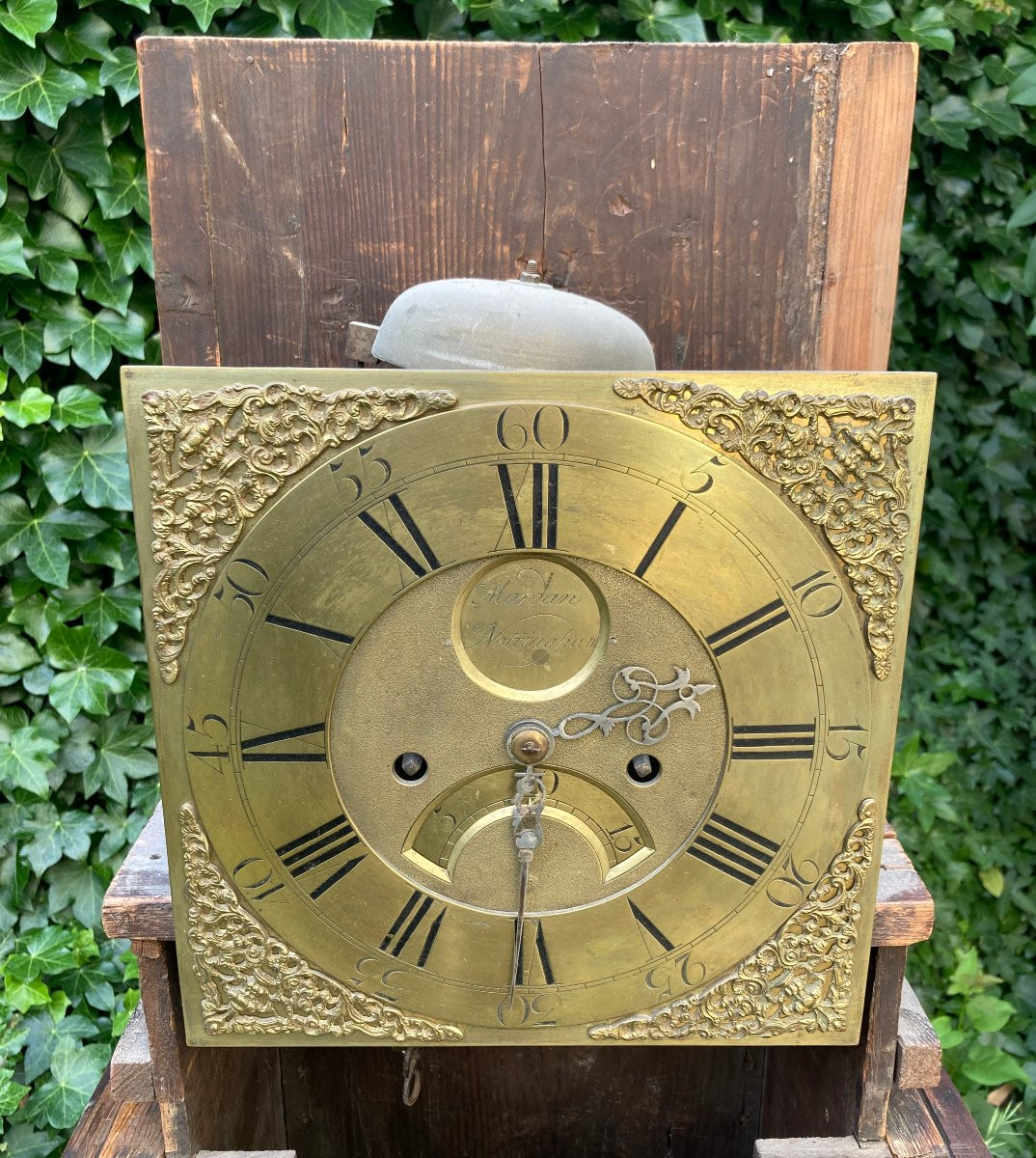 Horloge de parquet - Mordan Nottingham - XIXe -photo-3