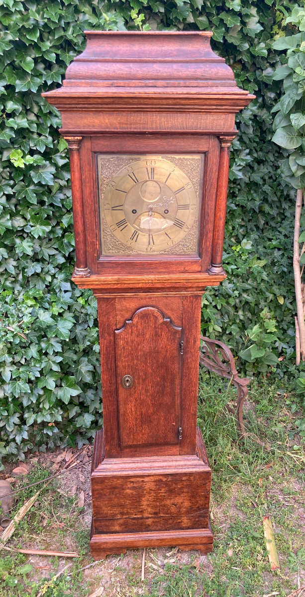 Horloge de parquet - Mordan Nottingham - XIXe 