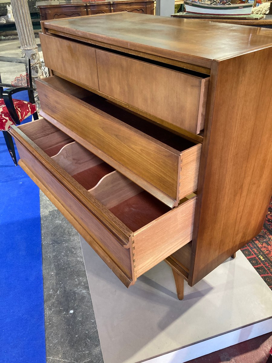 Commode vintage 4 tiroirs -photo-4