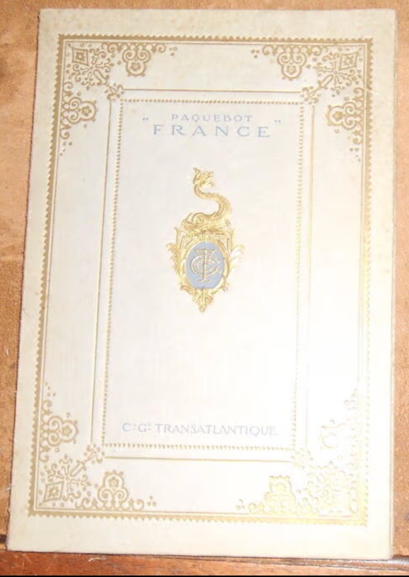 Seau à champagne - Compagnie Générale Transatlantique - Paquebot France 1912-photo-4