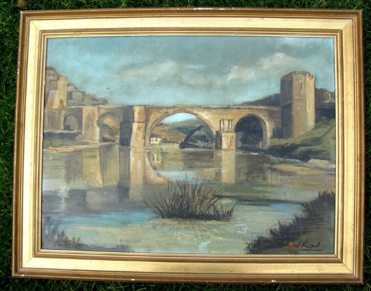 Le Pont Saint Martin - Tolède (Espagne) - Françoise Rigal - Allier