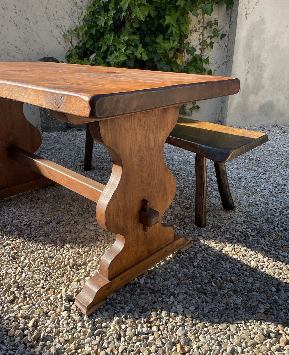 Table And Its Benches