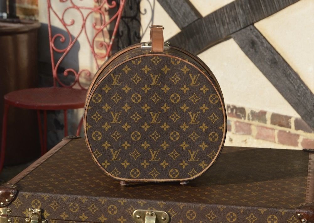 Louis Vuitton Hat Box - chest