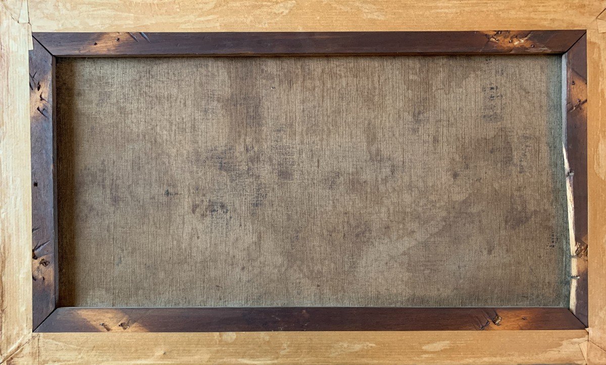 Dupont? French School Late Nineteenth, Still Life With Citrus And Glassware, Oil On Canvas-photo-4