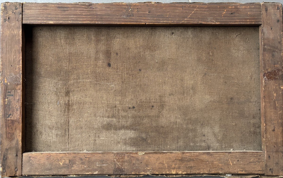 Charles Froment (19th-20th Century), The Bay Of Rio De Janeiro In Brazil, Oil On Canvas-photo-2