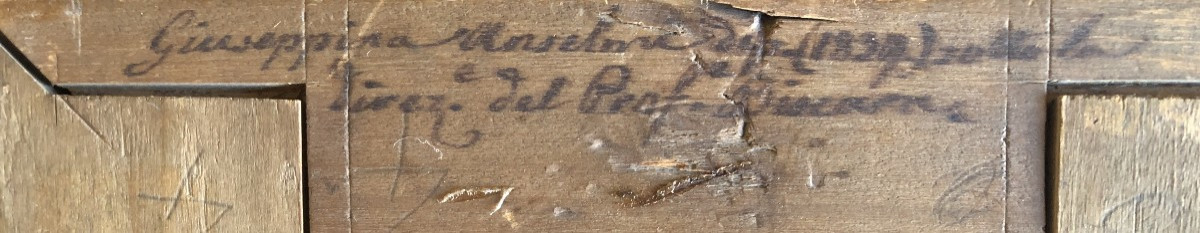 Giuseppina Anselmi Faina (Turin 1818 - Florence 1872), Vierge en prière, 1839, Huile sur toile-photo-1