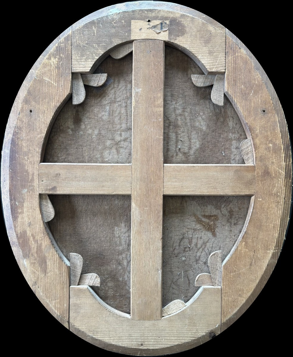 Julia Beck (Stockholm 1853 - Vaucresson 1935), Tête de Christ, Huile sur toile, 1915, Suède-photo-3