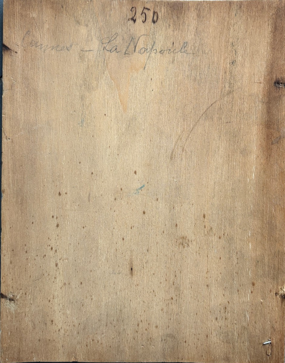 Jules Octave Triquet (1867-1914), Landscape With Pines At Cannes - La Napoule, Oil On Panel-photo-4