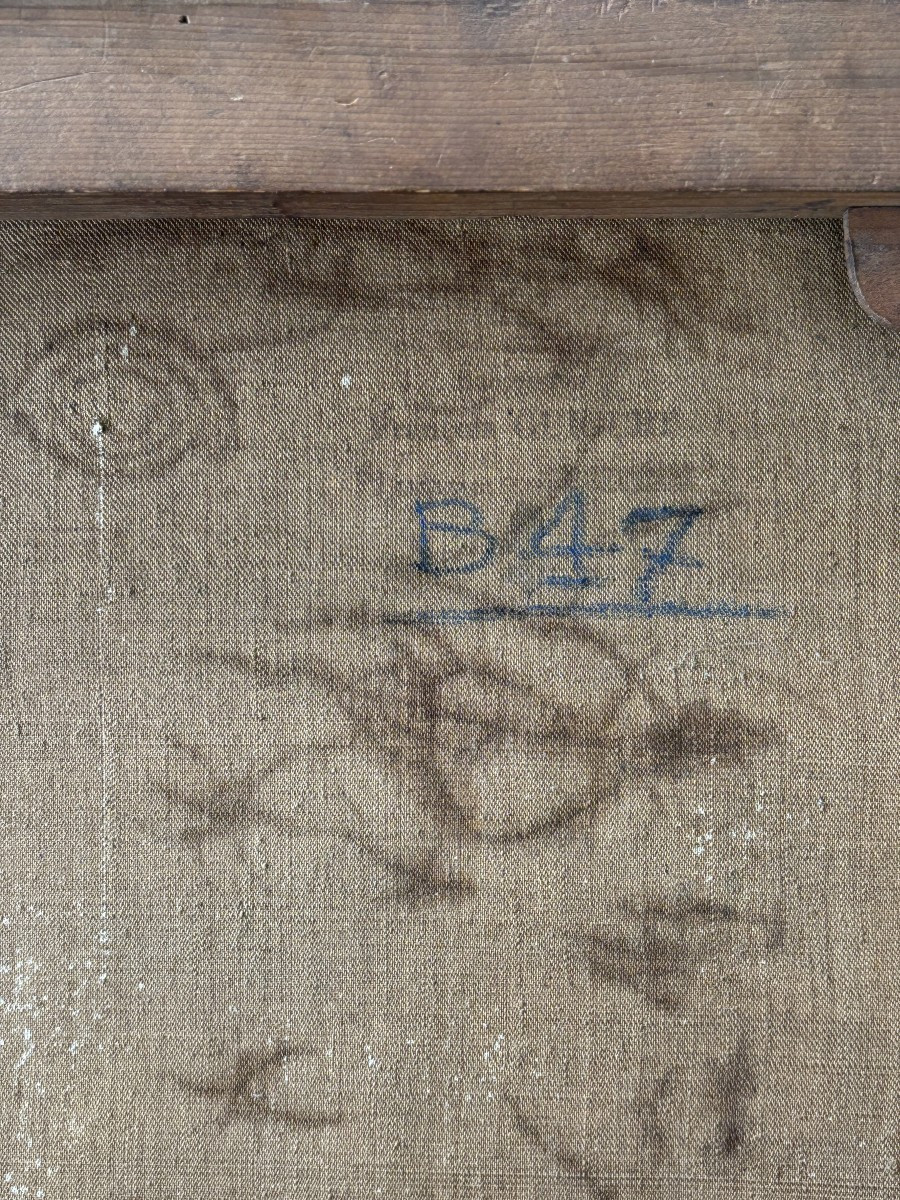 Amy Hughes (19th Century), Portrait Of A Young Woman With A Necklace, Oil On Canvas, 1876-photo-5