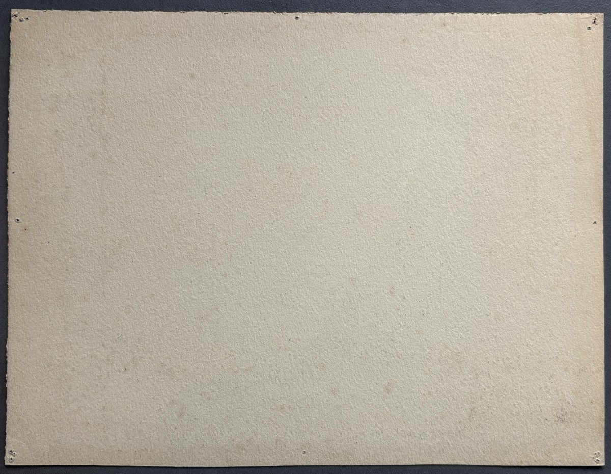 André Morisset (1876-1954) , Paysage au moulin , gouache, dessin-photo-4