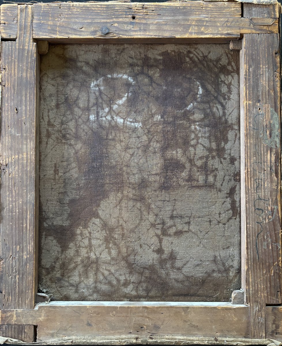 Raymond Allegre (1857-1933), Canal à Venise, Italie, Huile Sur Toile-photo-2