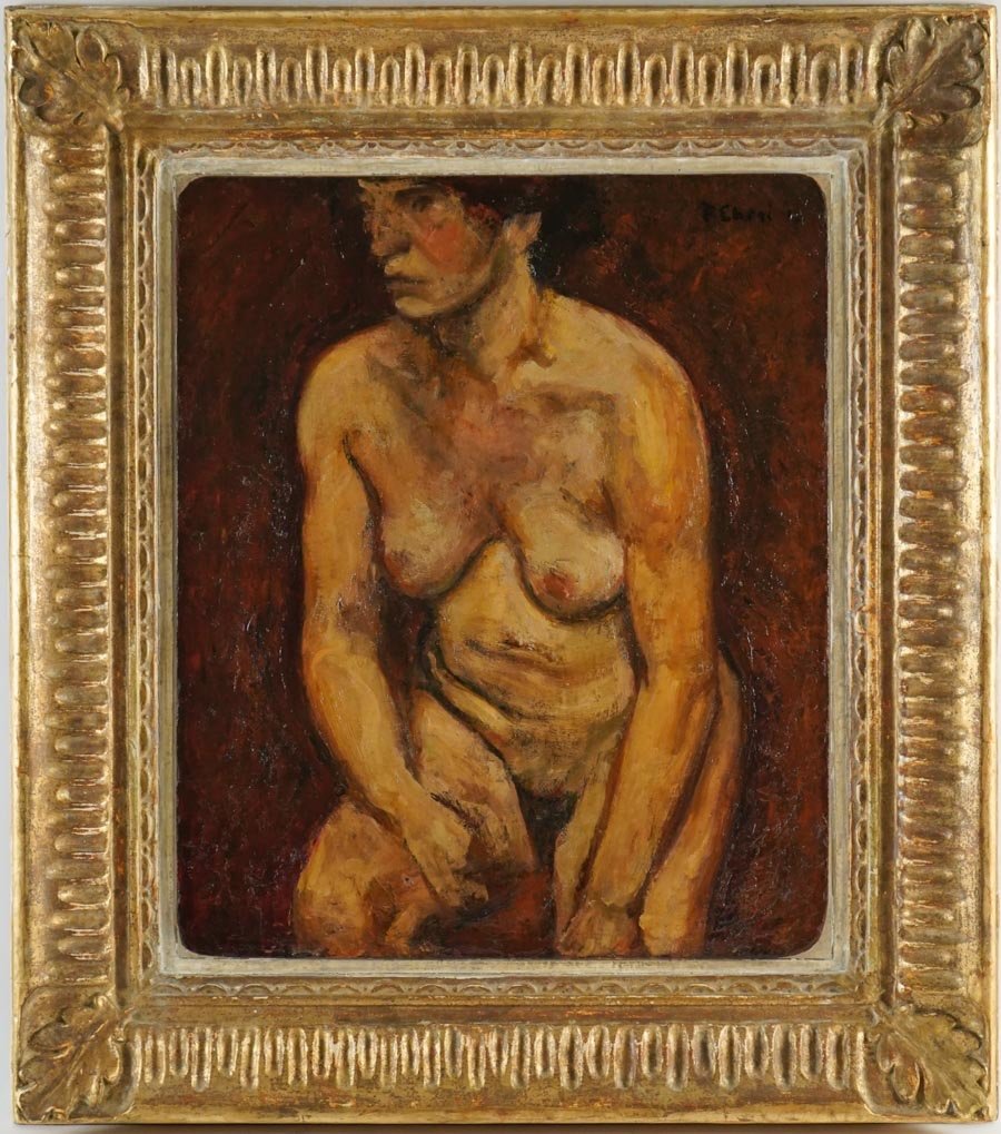 François Zdenek Eberl (1887 – 1962) - Female Nude From 1913-photo-2