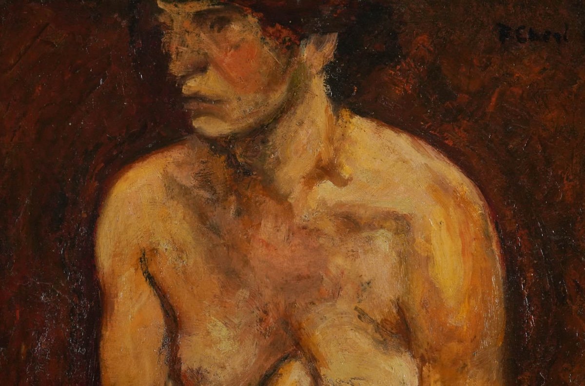 François Zdenek Eberl (1887 – 1962) - Female Nude From 1913-photo-3