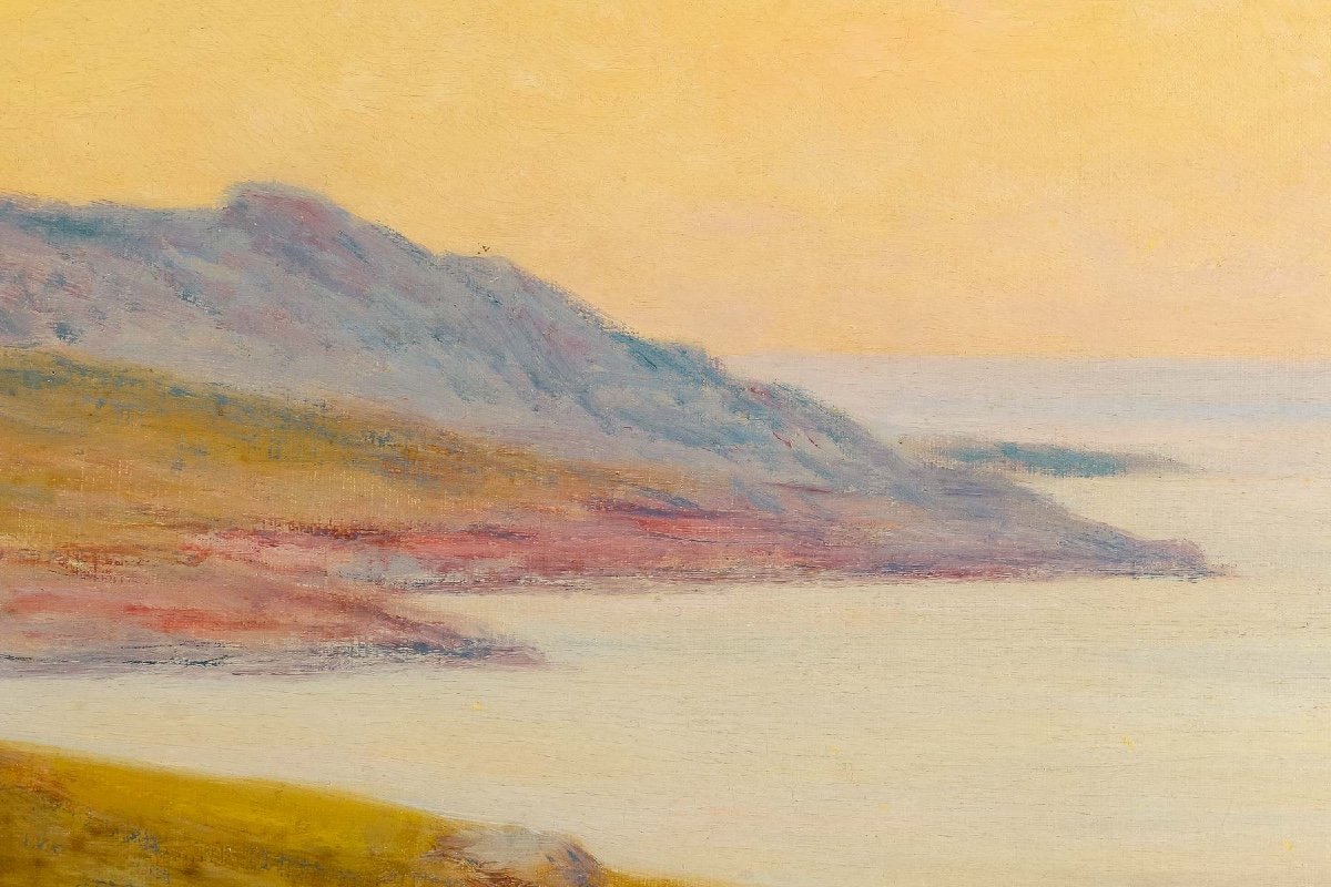 Maurice Chabas (1862 - 1947) - The Bay Of Douarnenez-photo-3