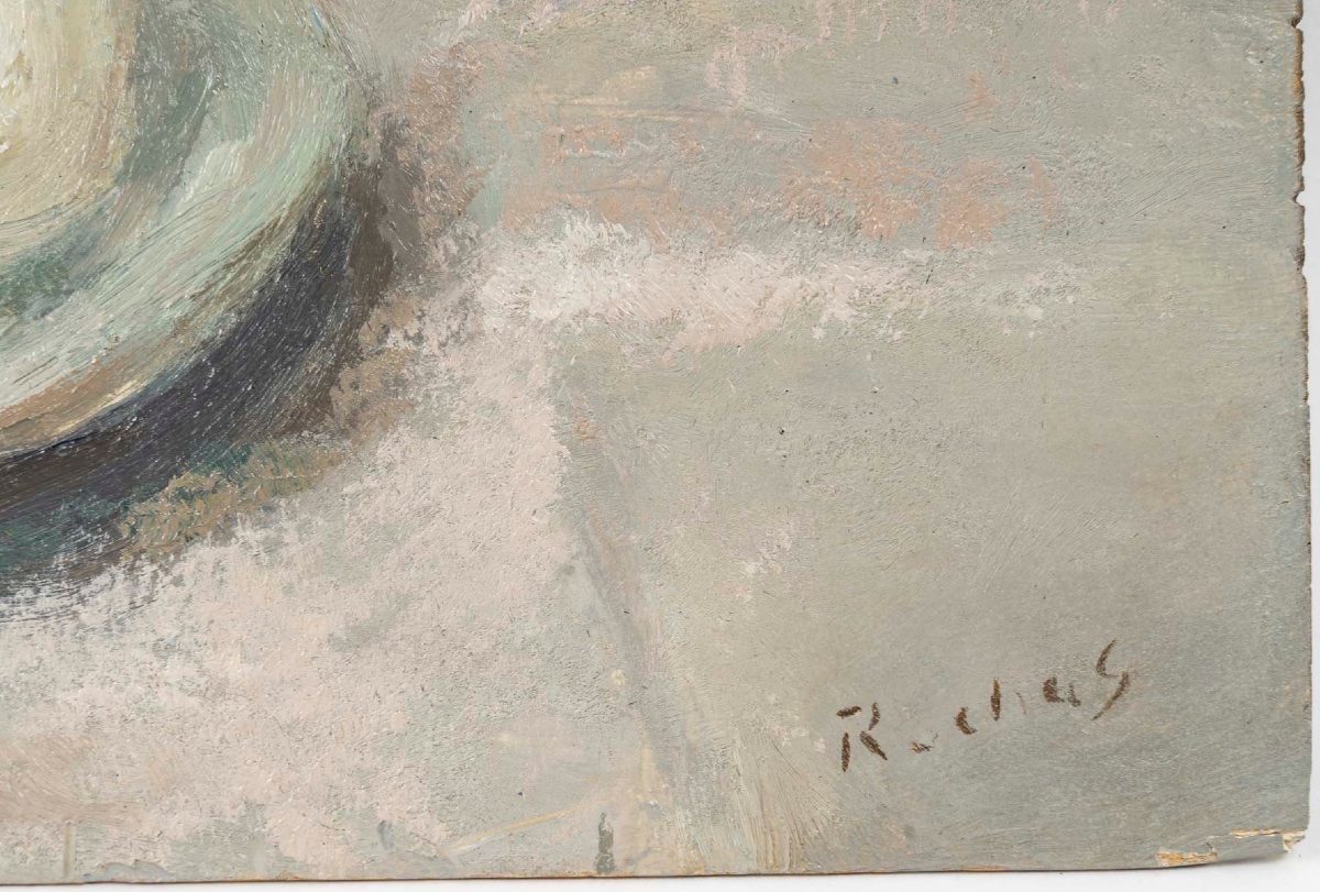 Alexandre Rochat (1895-1981) Still Life, Circa 1920, Swiss School-photo-3