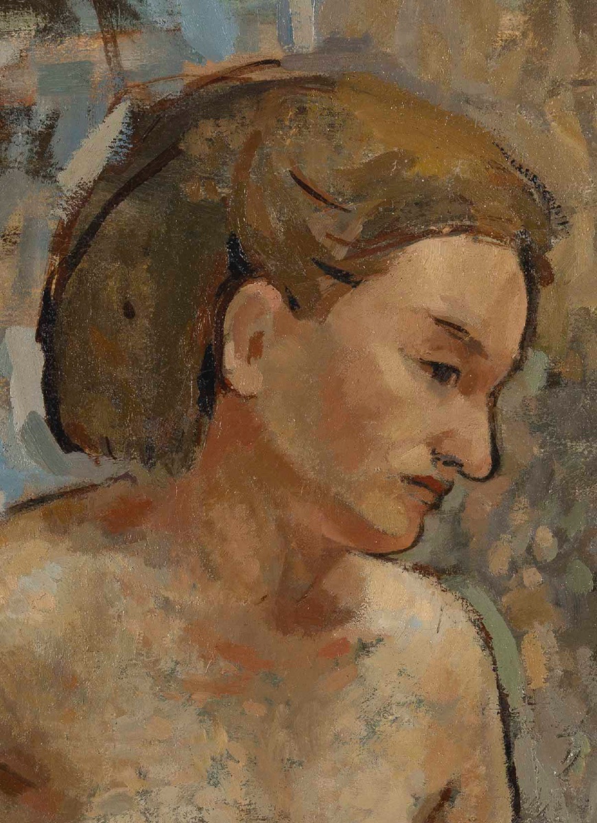 Attributed To Paul Emile Colin (1867 - 1949) Female Nude-photo-3