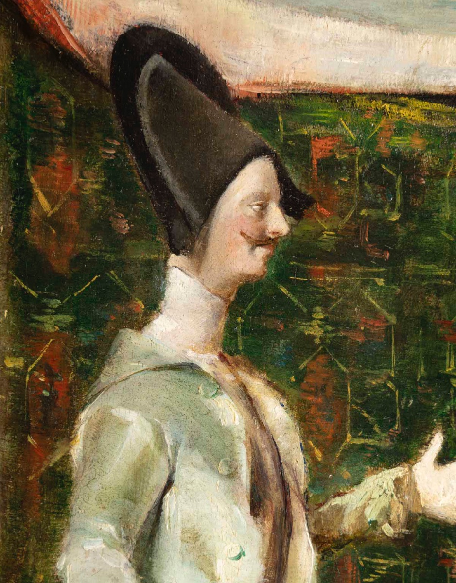 Felipe Maso De Falp (1851 - 1929) Catalan - The Mannequin And The Maid, Dated 1875-photo-2