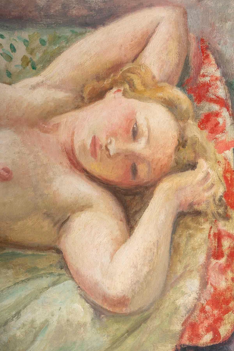 Pierre  DEVAL (1897 - 1993) Nu de femme, circa 1930.-photo-3