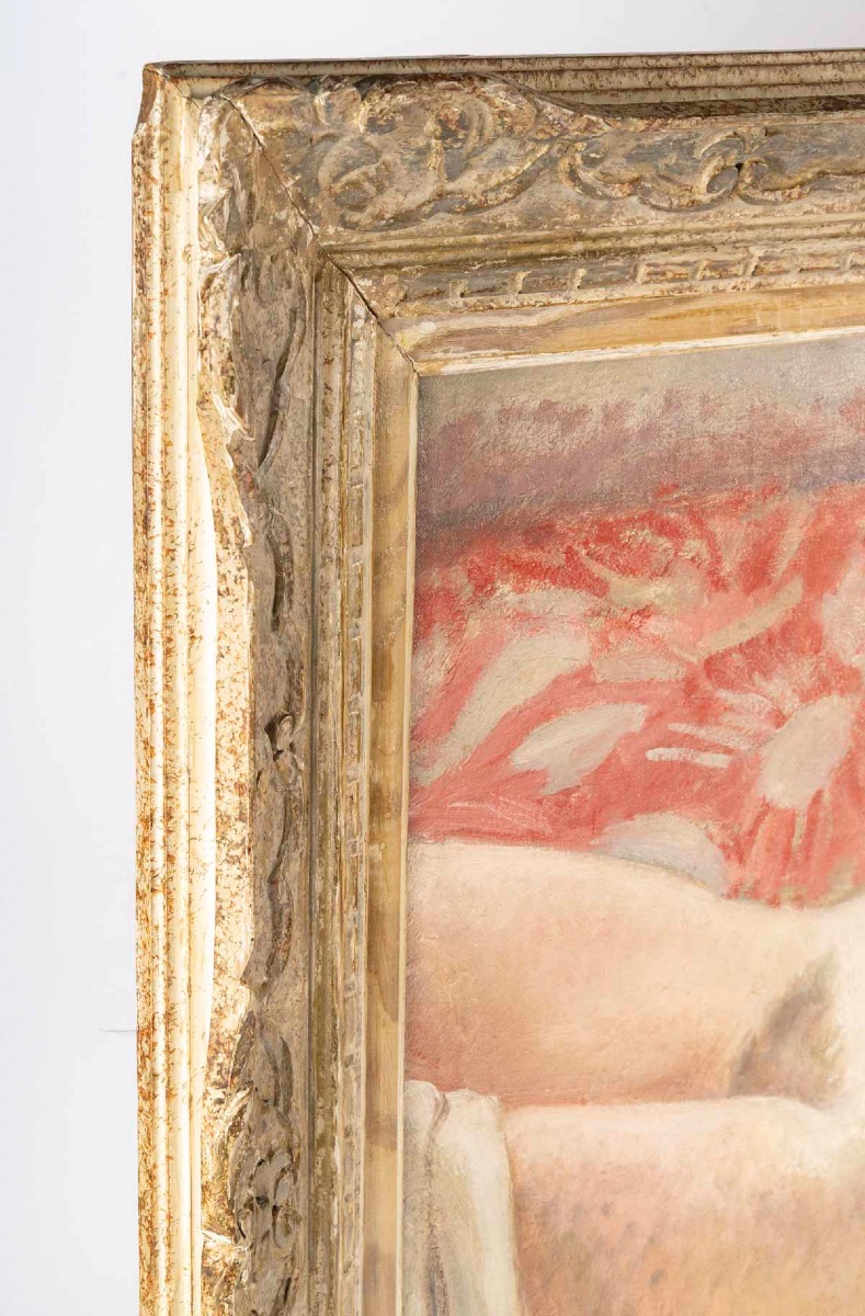 Pierre  DEVAL (1897 - 1993) Nu de femme, circa 1930.-photo-1