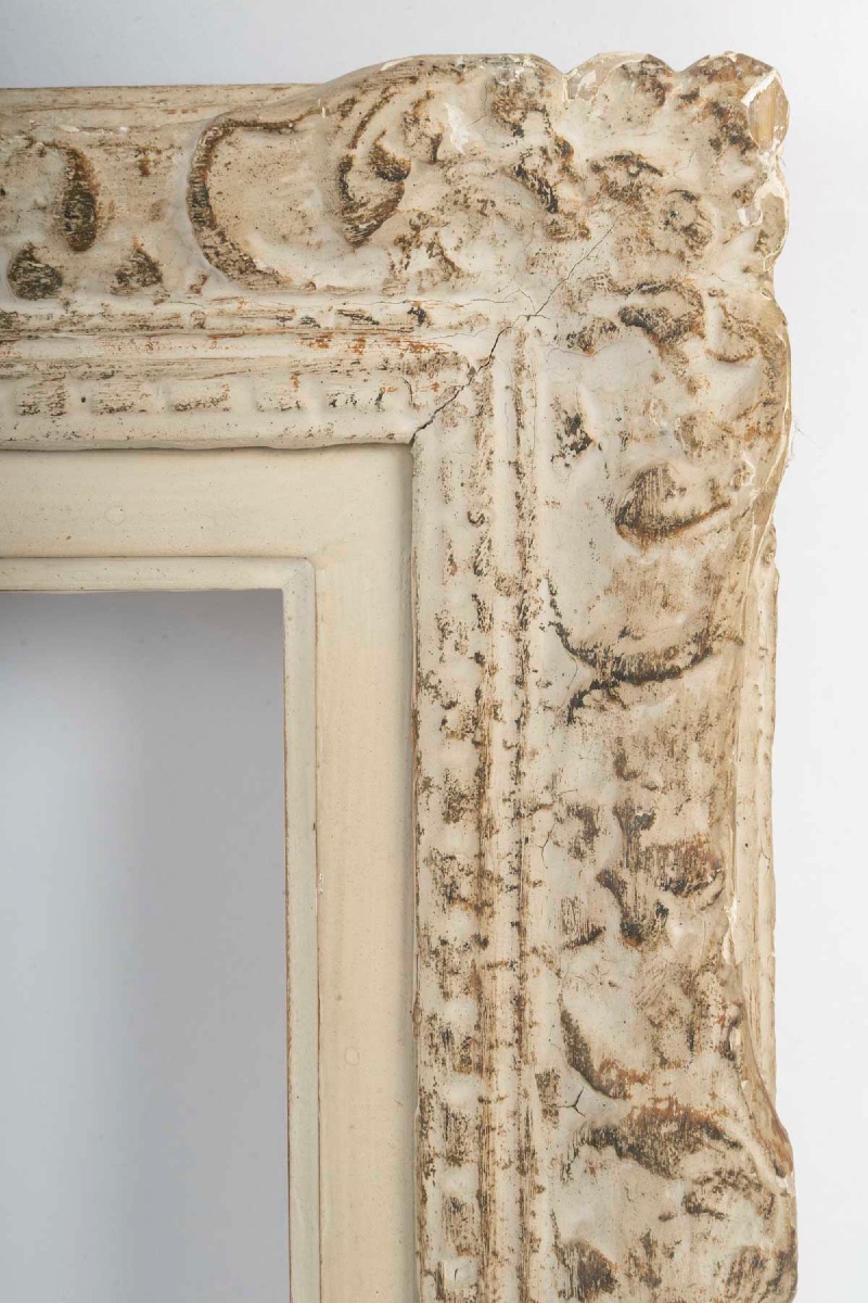 Cadre Montparnasse en bois sculpté  -  3 FIGURE-photo-3