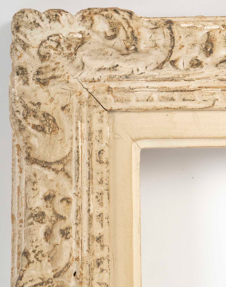 Cadre Montparnasse en bois sculpté  -  3 FIGURE-photo-2