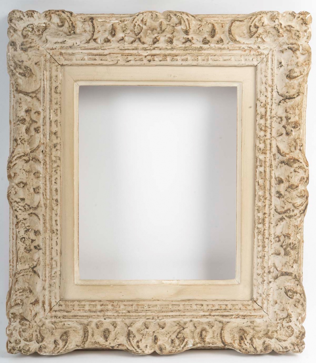 Cadre Montparnasse en bois sculpté  -  3 FIGURE