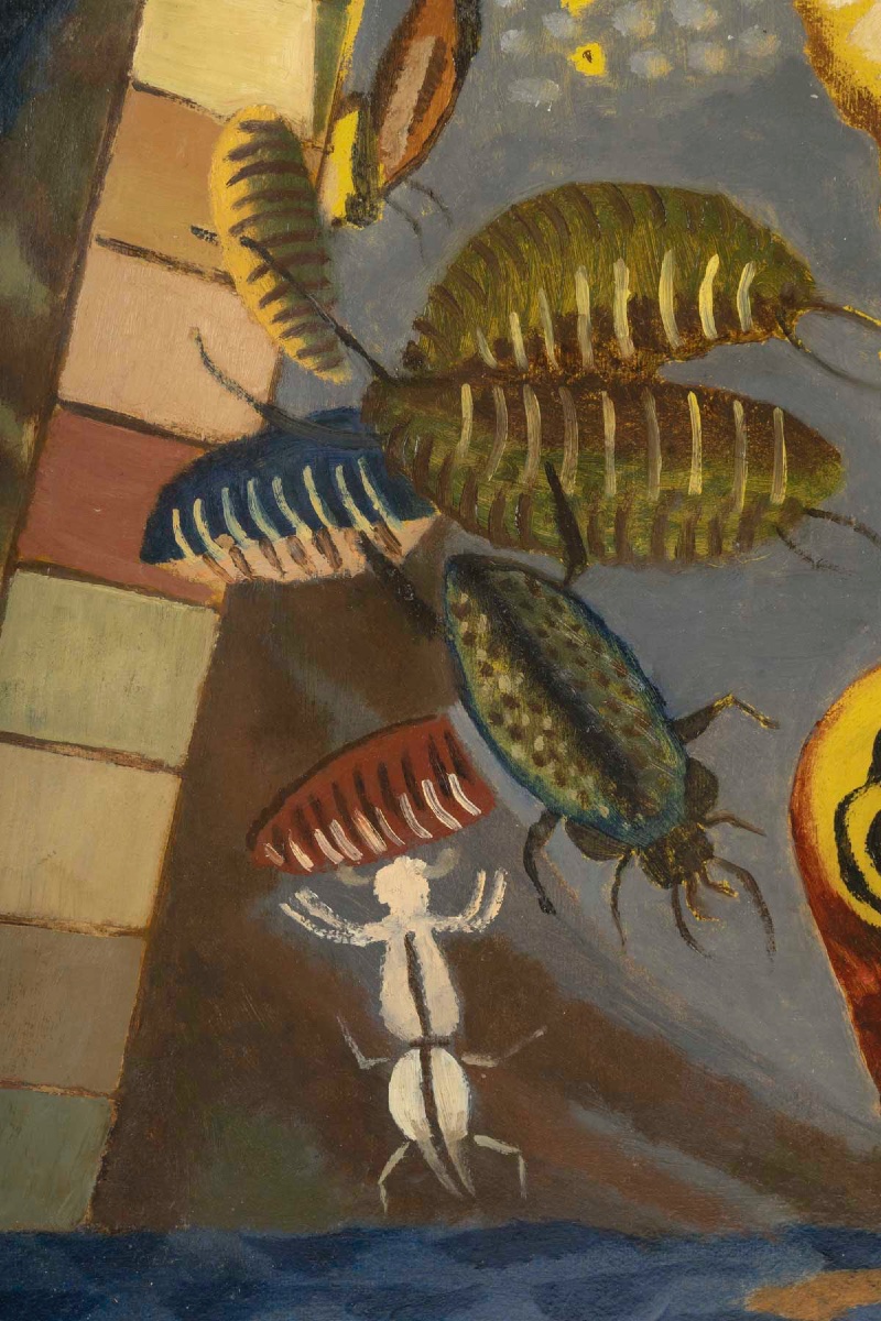 Kristians Tonny (1907- 1977) Surrealist Composition-photo-1