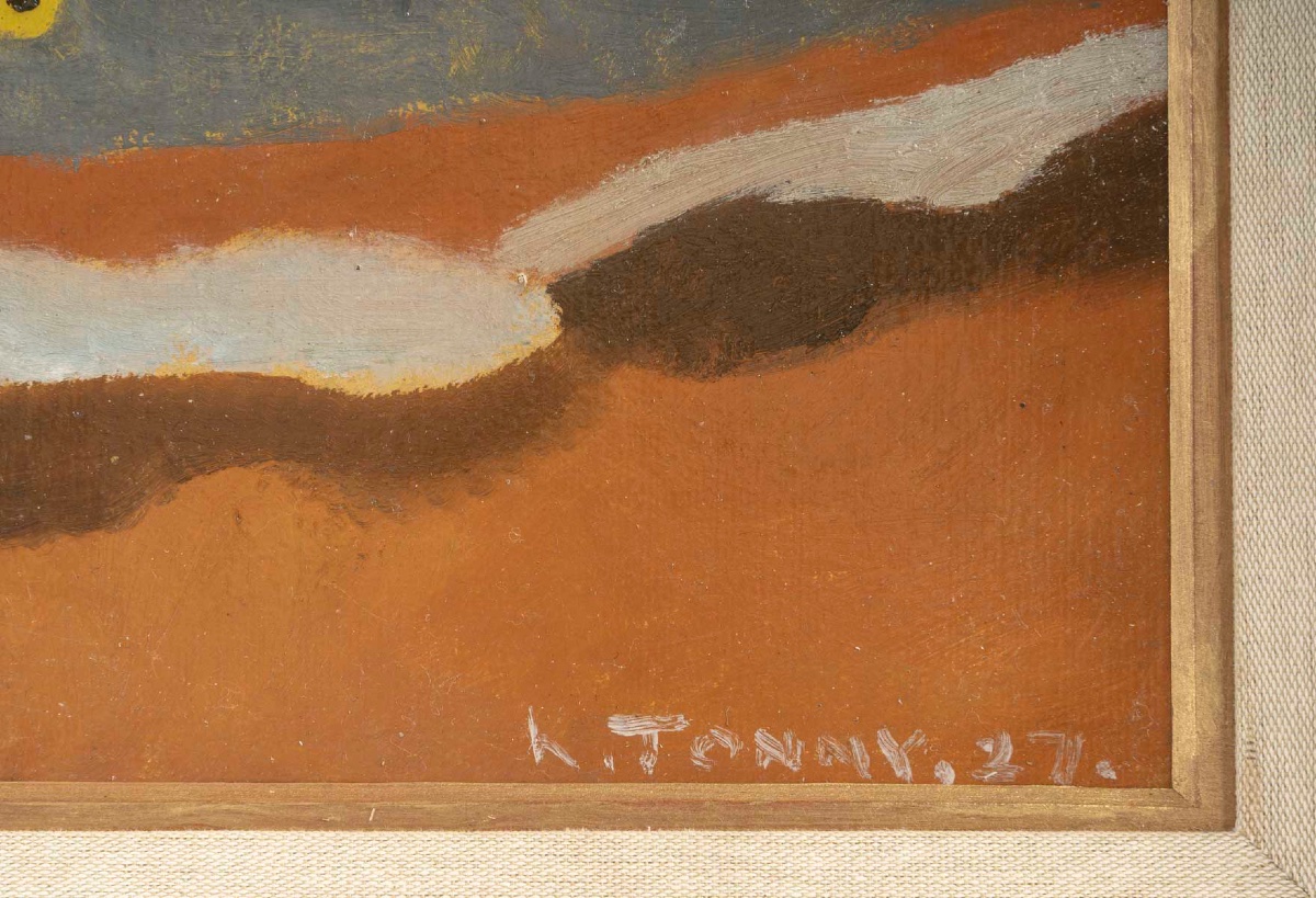 Kristians Tonny (1907- 1977) Surrealist Composition-photo-3