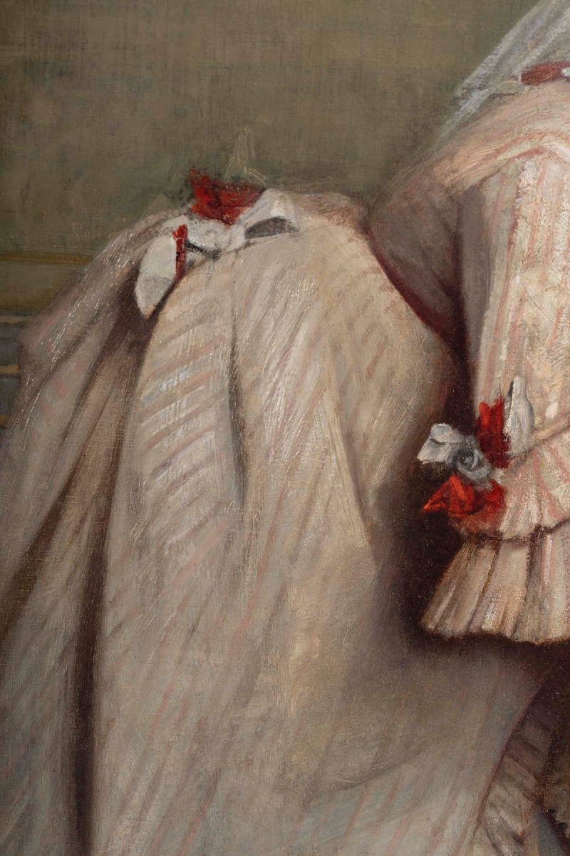 Louis, Charles Verwée (1832 - 1882) The Jewel, Dated 1875-photo-3