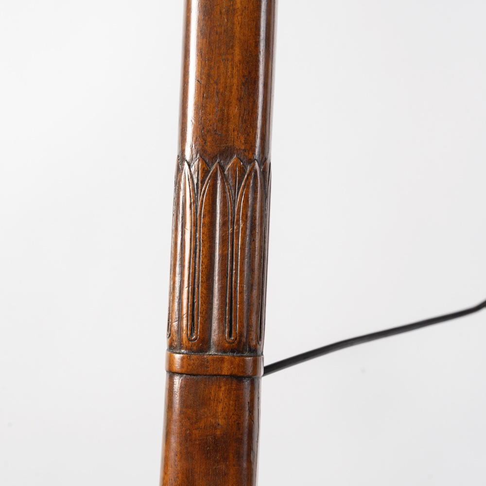 Carved Mahogany Swan-neck Easel - Empire Period-photo-5
