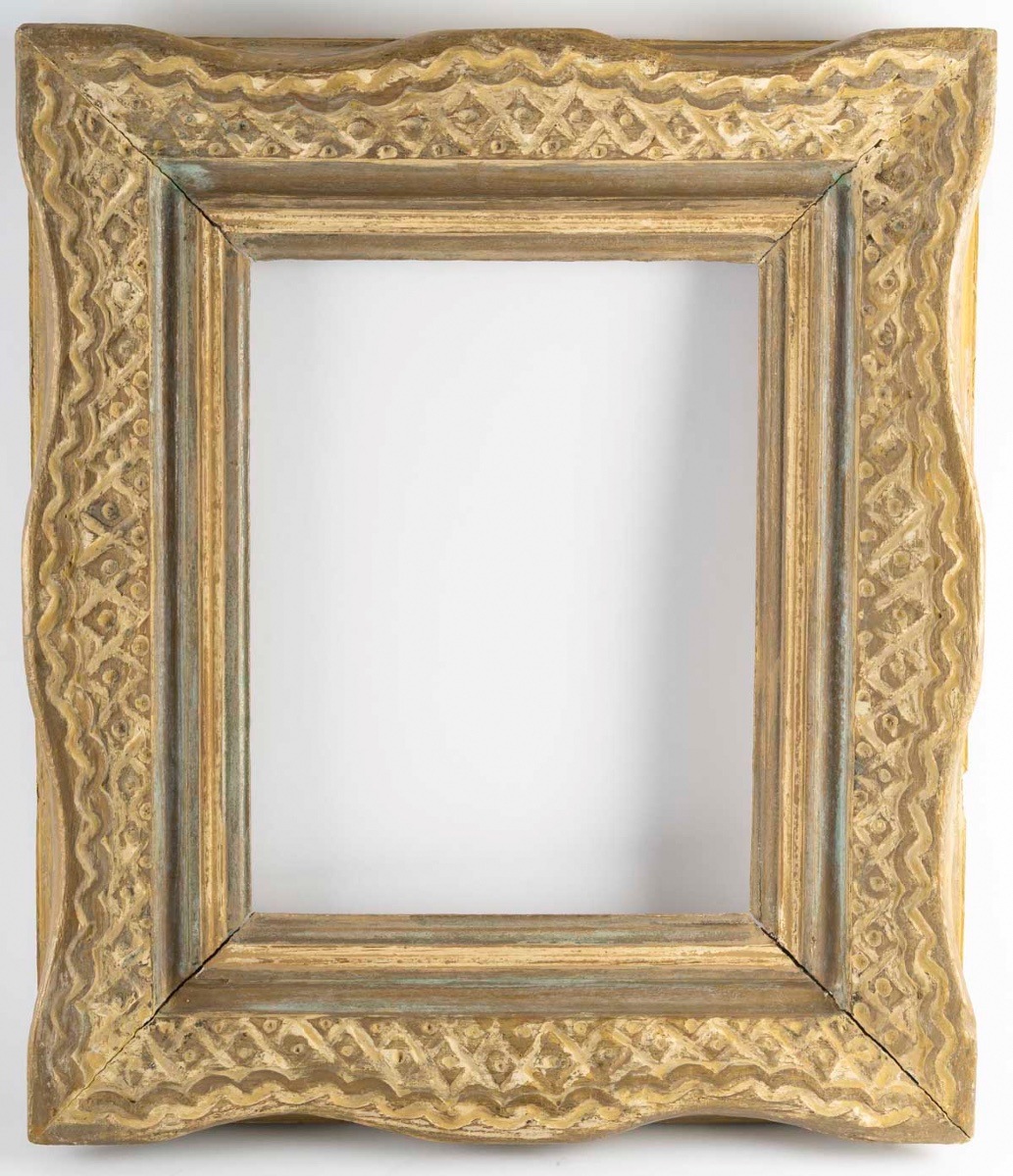 Bouche Frame, 5 Figure Size, Stamped On The Back