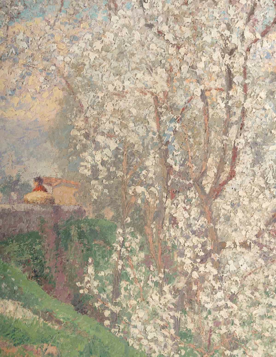 Ernest Moulines (1870–1942) Tree In Bloom -photo-3