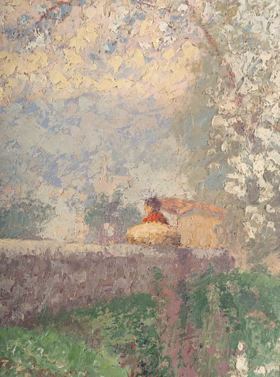 Ernest Moulines (1870–1942) Tree In Bloom -photo-1