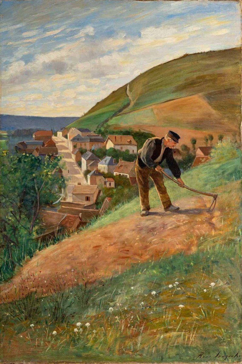  René Vauquelin  (elbeuf, 1854 -dignes, 1941) - Field Works.