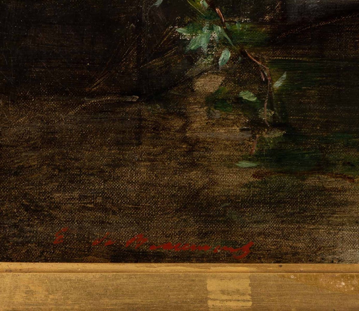 Charles-édouard De Beaumont (1812 – 1888) - Spring Scene, Circa 1860.-photo-2