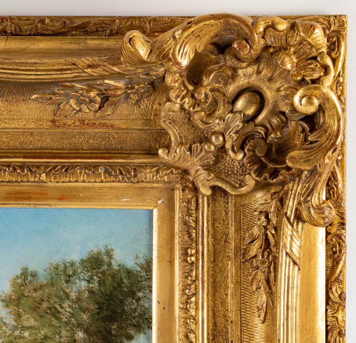 Charles-édouard De Beaumont (1812 – 1888) - Spring Scene, Circa 1860.-photo-4