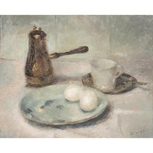 Alexandre Rochat (1895-1981) Still Life, Circa 1920, Swiss School