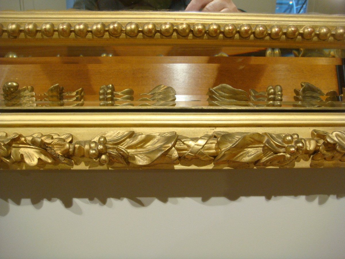 Large Louis XVI Style Mirror - Second Empire Period-photo-5