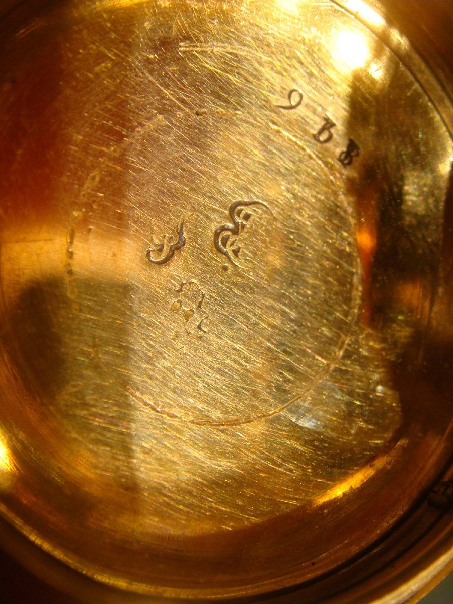 Women's Pocket Watch In Enameled Gold - Louis XVI Period-photo-7