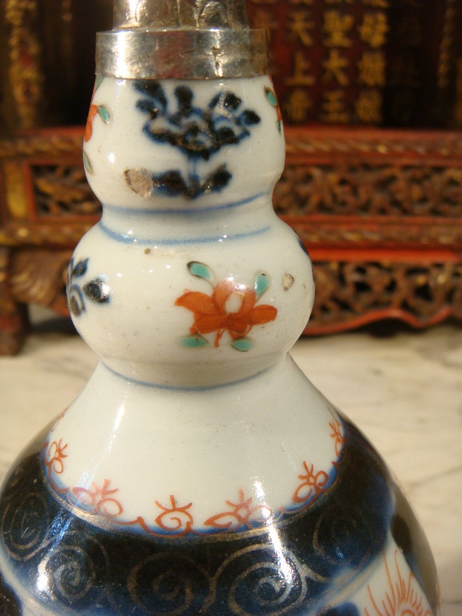 Porcelain Sprinkler With Rose Water Period 18th Century.-photo-5