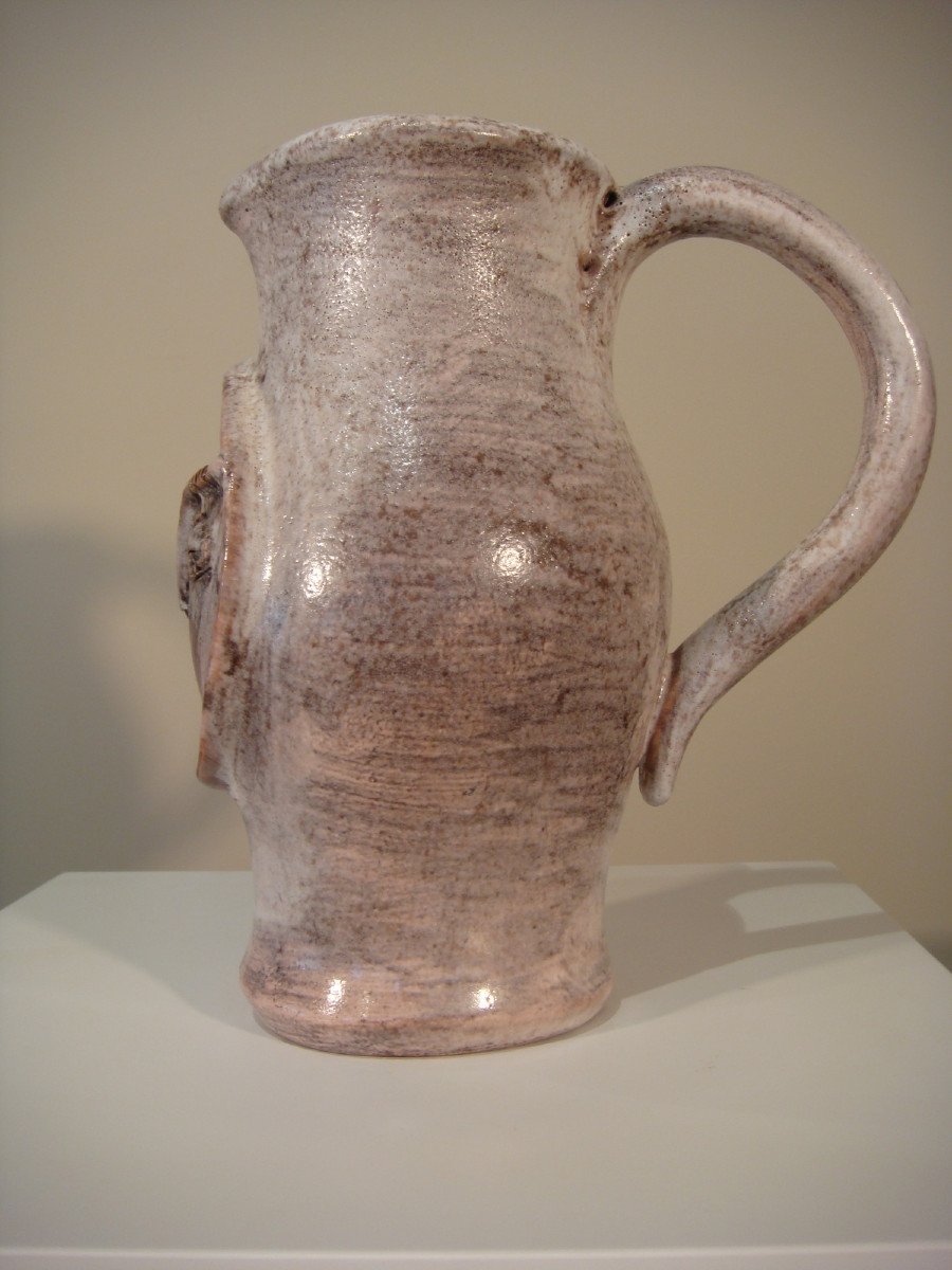 Ceramic Pitcher By Robert And Jean Cloutier Period 20th Century -photo-5