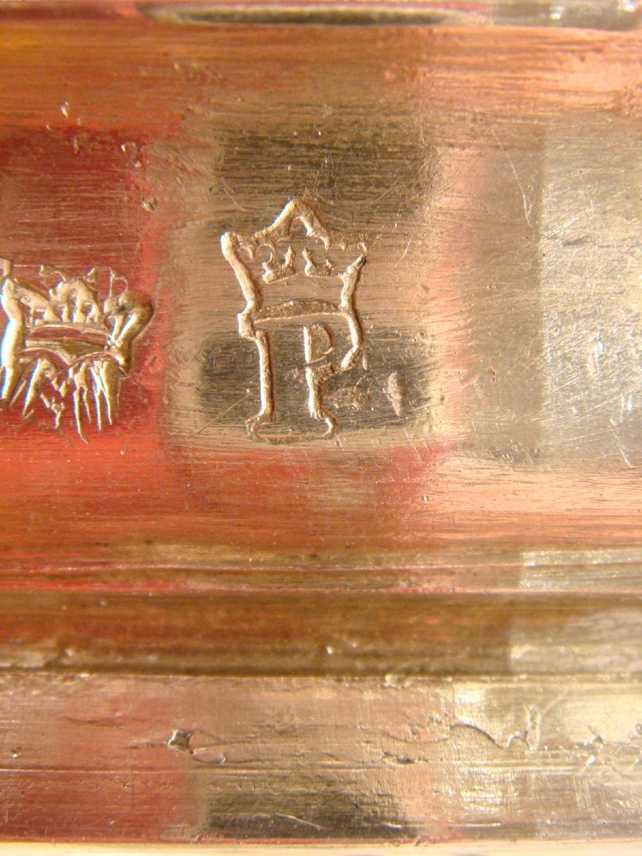 Silver Candle Holder Armory Nicolas Bedane Angers - 18th Century Period -photo-7