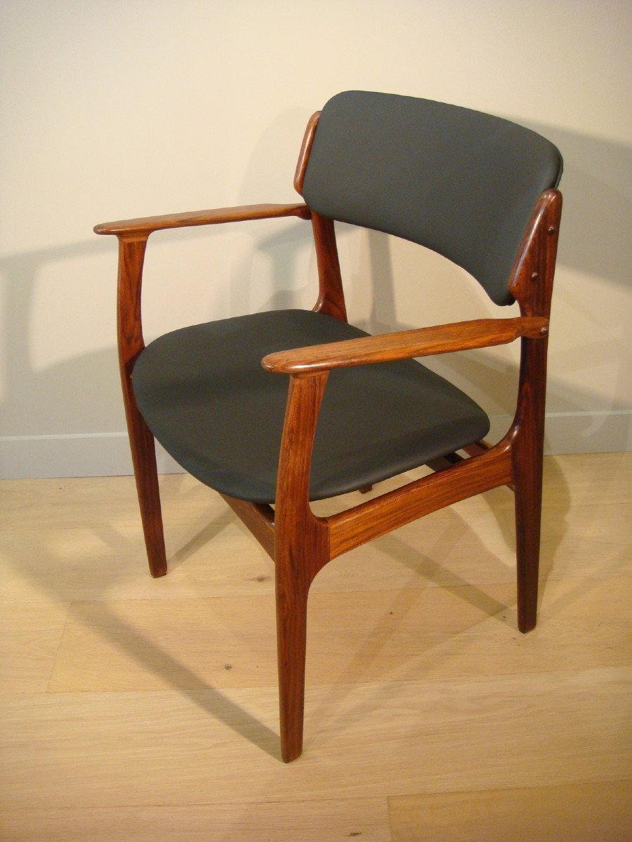 Scandinavian Office Chair Seat Erik Buch