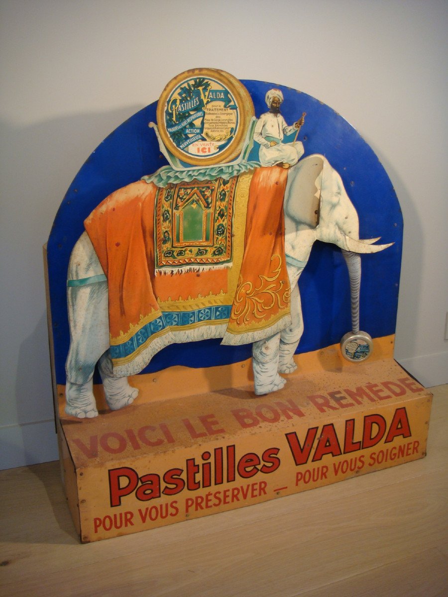 Large Advertising Machine For Valda Pastilles, Circa 1930-photo-2